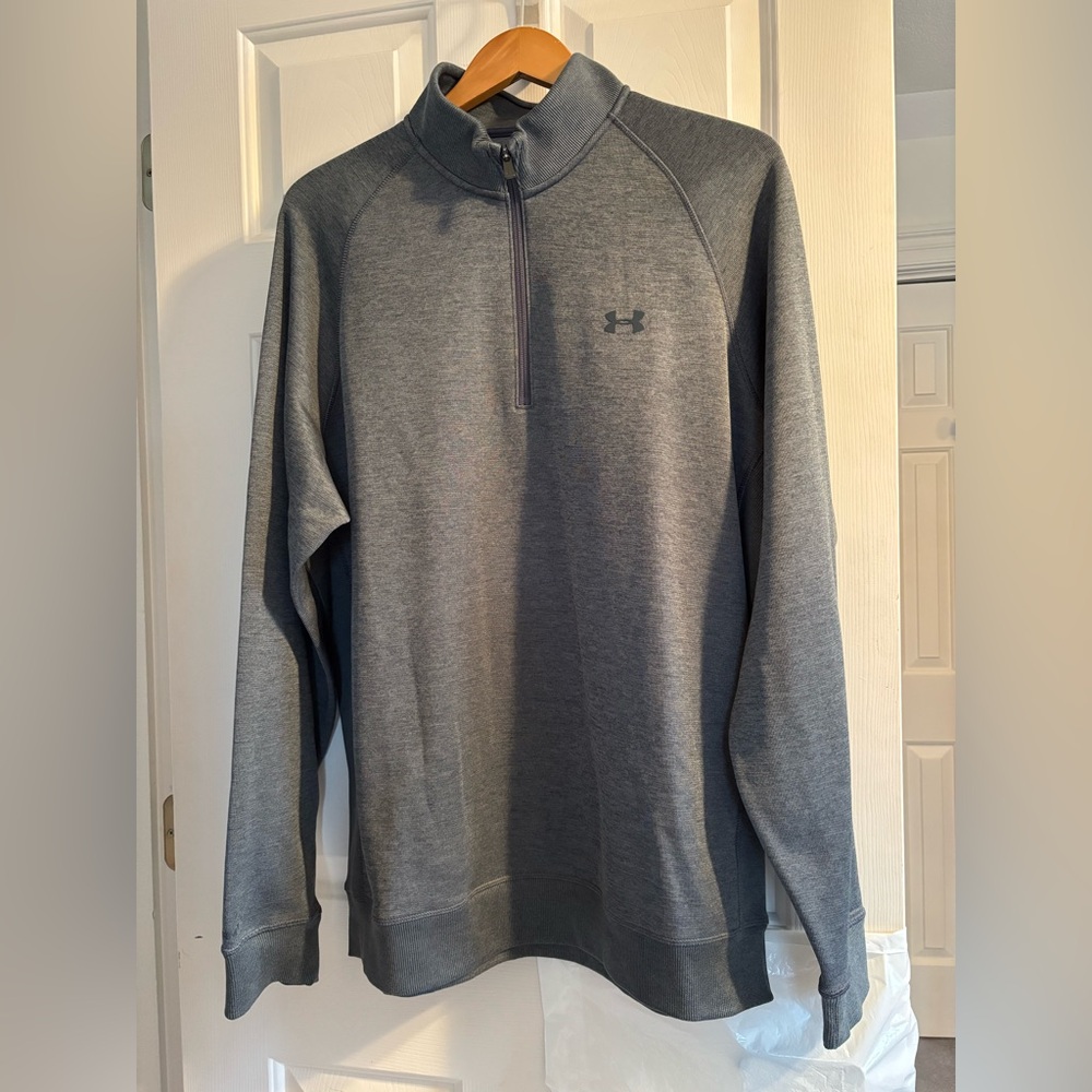 Under Armour Gray Quarter-Zip Pullover